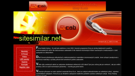 elcab.cz alternative sites