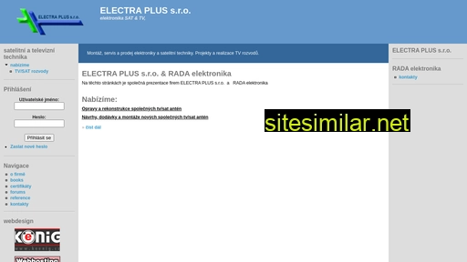 electra.cz alternative sites