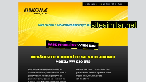 elekona.cz alternative sites
