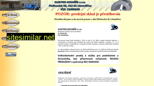 elektro-kovarik.cz alternative sites