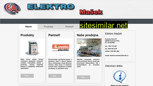 elektro-masek.cz alternative sites