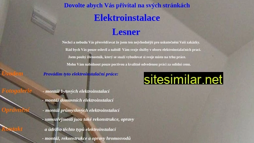 elektroinstalace-lesner.cz alternative sites