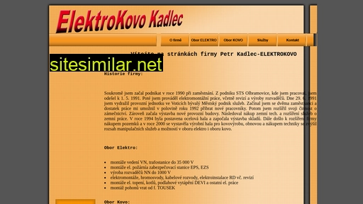 elektrokovo.cz alternative sites