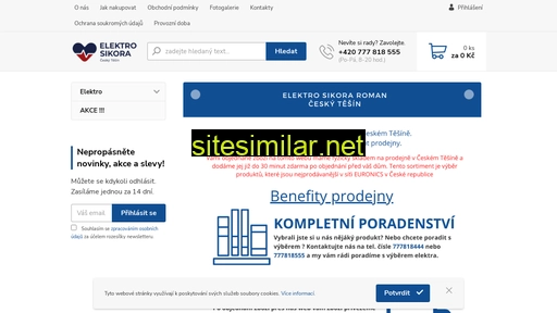 elektrosikora.cz alternative sites