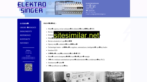 elektrosinger.cz alternative sites