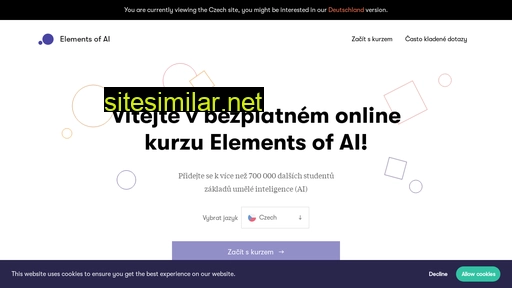 elementsofai.cz alternative sites