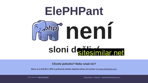 elephpant.cz alternative sites