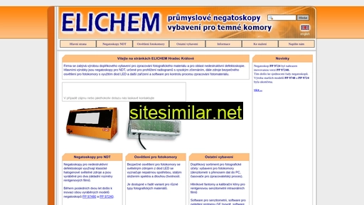elichem.cz alternative sites