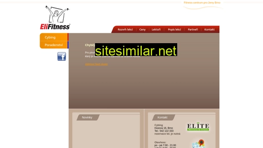 elifitness.cz alternative sites