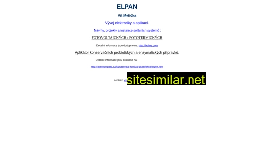 elpan.cz alternative sites