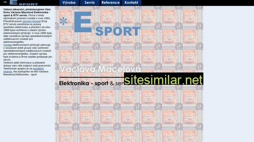 elsport.cz alternative sites