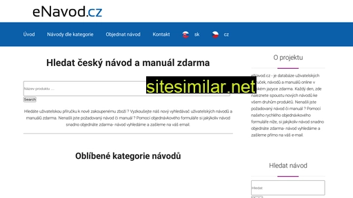 enavod.cz alternative sites
