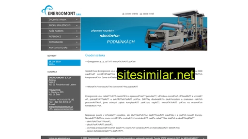 energomont.cz alternative sites