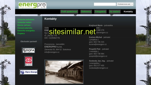 energpro.cz alternative sites