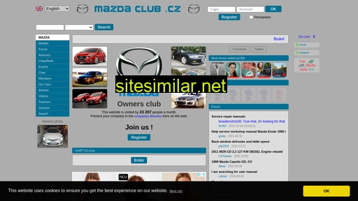 en.mazdaclub.cz alternative sites