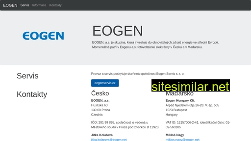 eogen.cz alternative sites