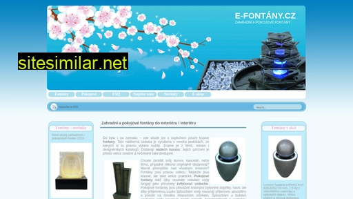 e-fontany.cz alternative sites