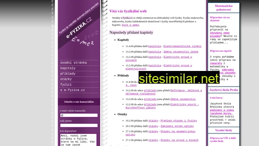 e-fyzika.cz alternative sites