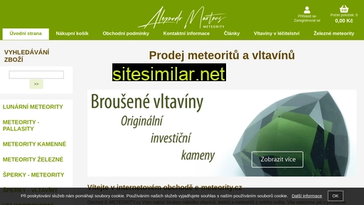 e-meteority.cz alternative sites