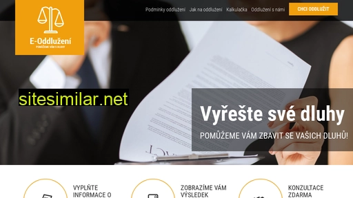 e-oddluzeni.cz alternative sites