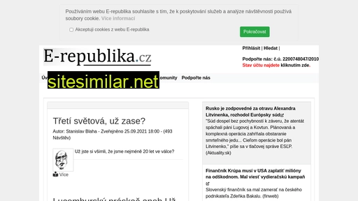 e-republika.cz alternative sites