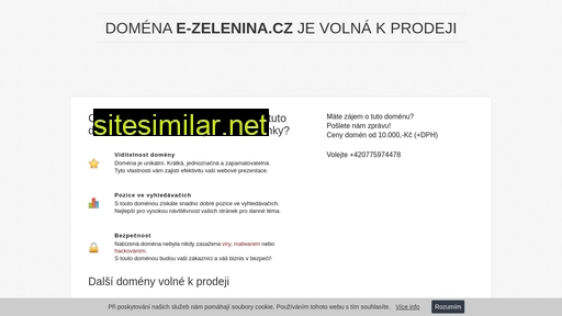 e-zelenina.cz alternative sites