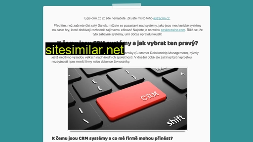eqis-crm.cz alternative sites