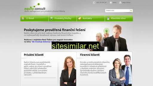 equityconsult.cz alternative sites