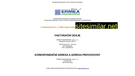 ermex.cz alternative sites
