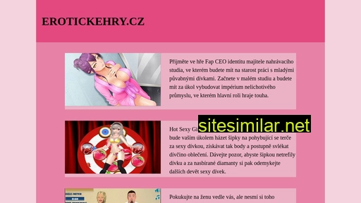 erotickehry.cz alternative sites