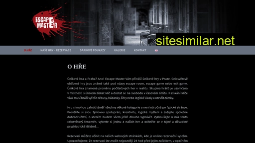 escapemaster.cz alternative sites