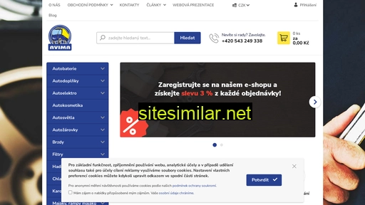 eshop-avima.cz alternative sites