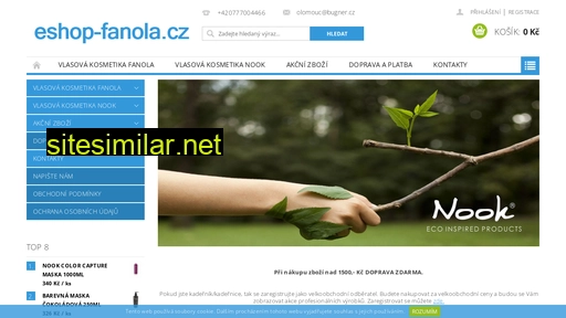 eshop-fanola.cz alternative sites