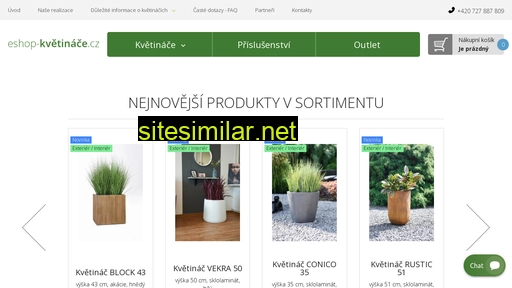 eshop-kvetinace.cz alternative sites