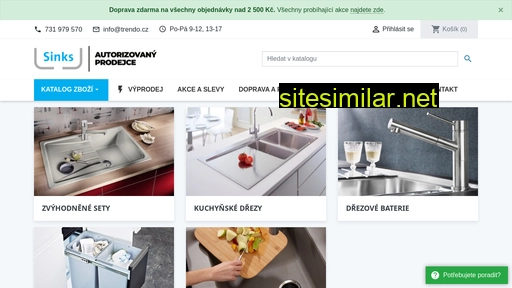 eshop-sinks.cz alternative sites
