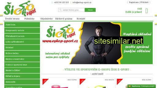 eshop-sport.cz alternative sites