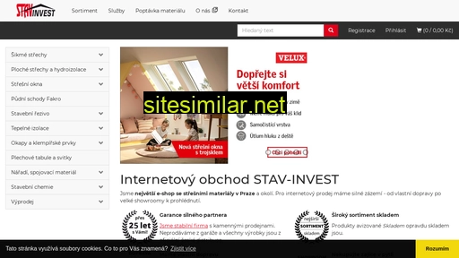 eshop.stavinvest.cz alternative sites