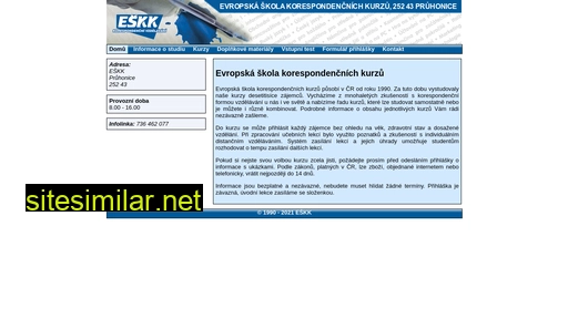 eskk.cz alternative sites
