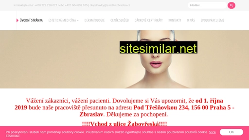 estetikazbraslav.cz alternative sites