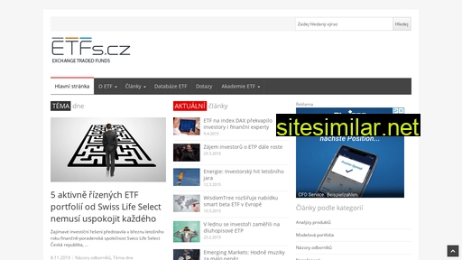 etfs.cz alternative sites
