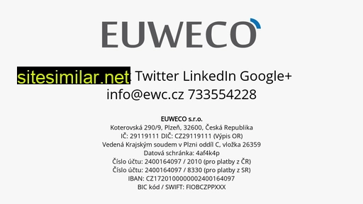 euweco.cz alternative sites