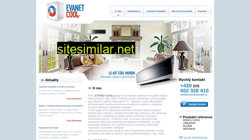 evanet-cool.cz alternative sites