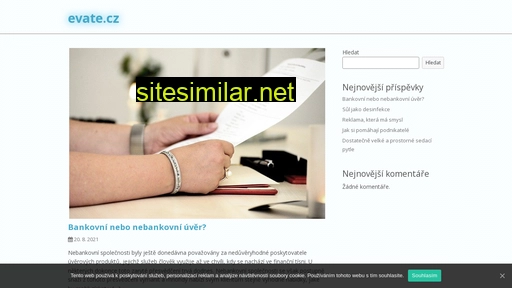 evate.cz alternative sites