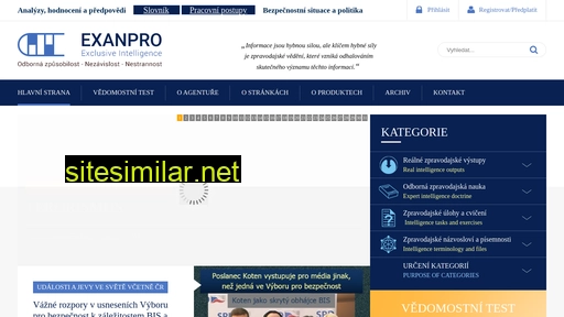 exanpro.cz alternative sites