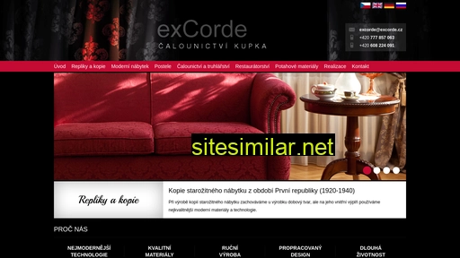 excorde.cz alternative sites