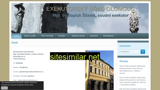 exekuceolomouc.cz alternative sites