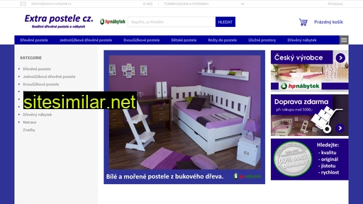 extra-postele.cz alternative sites