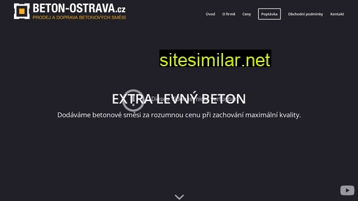 extralevnybeton.cz alternative sites