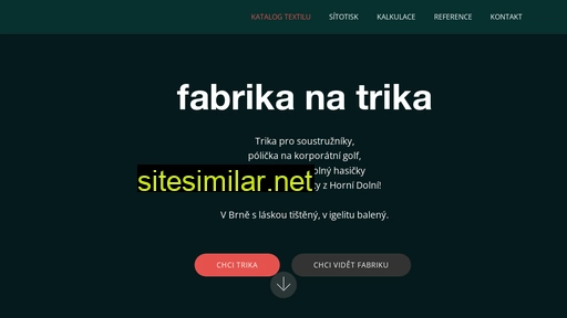 fabrikanatrika.cz alternative sites