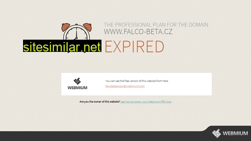 Falco-beta similar sites